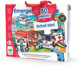 The Learning Journey Jumbo Floor Puzzle Emergency Rescue 50pcs 321959 - Colorland Toys
